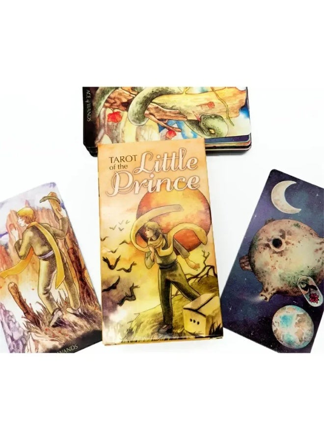 NIBEMINENT Little Prince Tarot Cards - Unique Casual Edition - 78 Playing Cards - Fortune Divination Game - Puzzle Game - Image 4