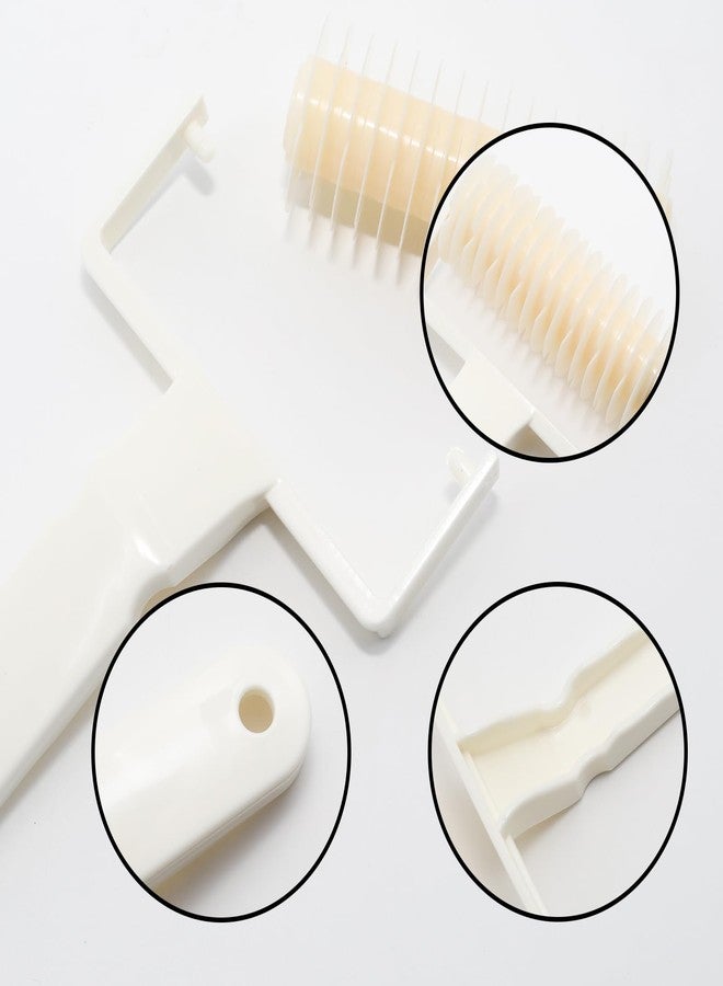 Wuyituart Pastry Lattice Roller Cutter 4.7 Inch Lattice Roller Tool for Dought Cookie Pie Pizza Bread - Image 3