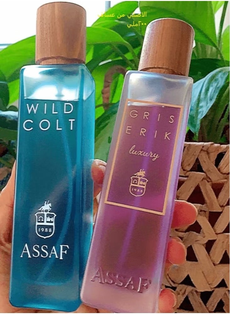 ASSAF Group Gris +Wild Colt Assaf EDP  - Image 2