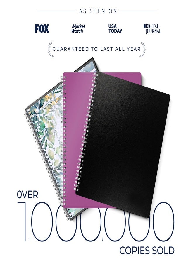 ensight 2026 Appointment Book & Planner- Ensight 6.5 x 8.5 inches Large Tabbed Daily Hourly Weekly Planner, Calendar & Schedule Book 30-Minute time Slots 2026- Dec 2026- Blue - Image 2