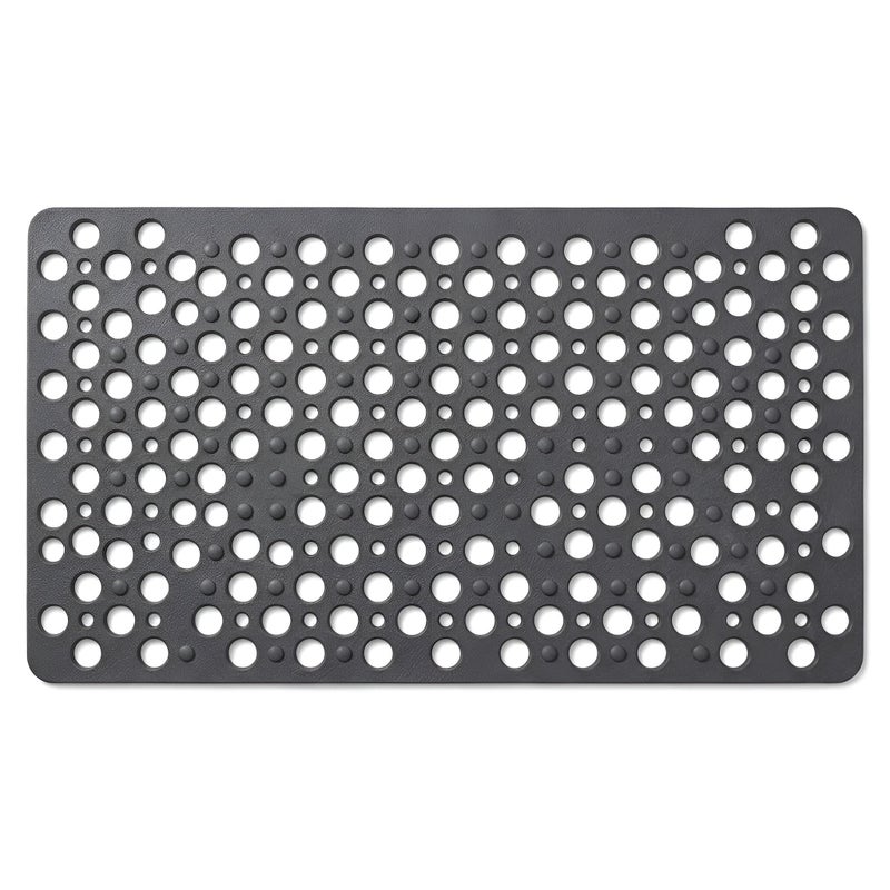 Silicone Mat - Non-Slip Bathtub Shower Mat, 38x70cm (gray) - Image 1
