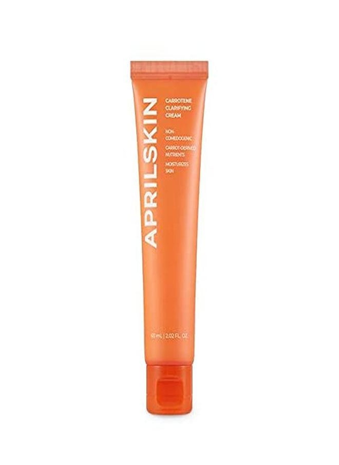 Carrotene Clarifying Cream | Oily, Sensitive, AcneProne Skin | Removes Blemishes, Moisture Balancing & Skin Protecting With MPeptide | 2.02 Oz | CrueltyFree, No Sulfates And Artificial Fragrance