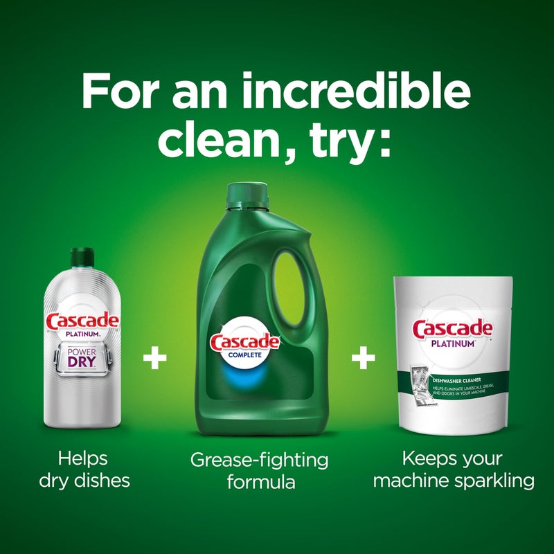 Cascade Complete Dishwasher Detergent Liquid Gel, Dish Detergent, Dishwasher Soap, Citrus, 75oz - Image 3