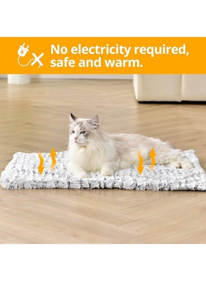 general Self Heating Cat Bed 60 x 45 cm, Pet Self-Warming Pad Mat, Electric-Free Heating Mat for Dogs, Heated Dog Blanket Machine Washable - Image 2