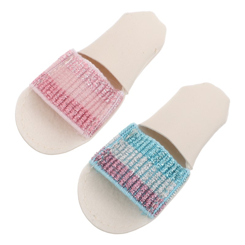2pcs PU Fake Leather Finger Protectors Sleeves for Embroidery Sewing Finger Safety Covers Anti- Stick Thimble Guards for DIY Knitting Crafts Home Needlework - Image 4