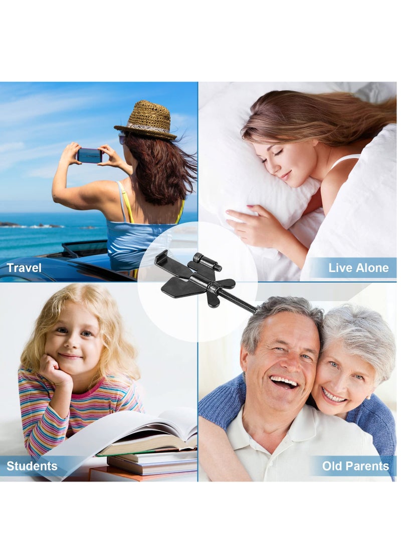 Portable Door Lock for Enhanced Home Security - Travel Lockdown Device for Added Safety and Privacy in Hotels, Apartments, and College Dorms. Perfect for Travelers! - Image 5