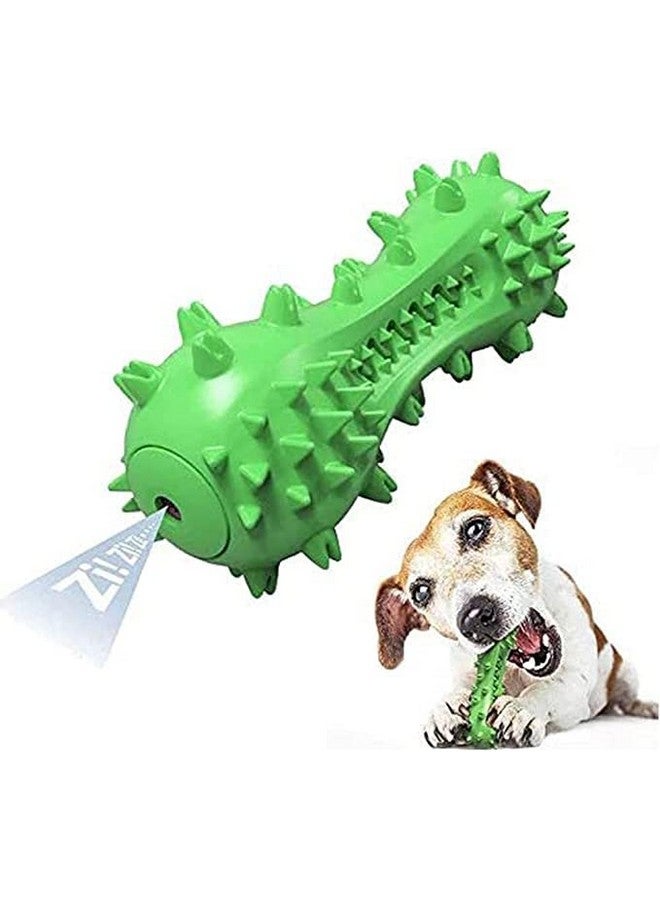 ألعاب مضغ مطاطية قوية تصدر أصوات صرير للكلاب ولعب تنظيف الأسنان للكلاب والجراء - قد يختلف اللون - Image 1