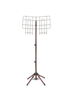 Generic حامل مصحف معدني متعدد المستويات، 130×48 سم - أحمر غامق 