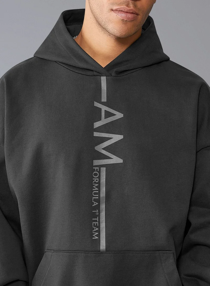 Aston Martin  Aston Martin F1 Team Lifestyle Oversized Hoodie  | Best Price UAE