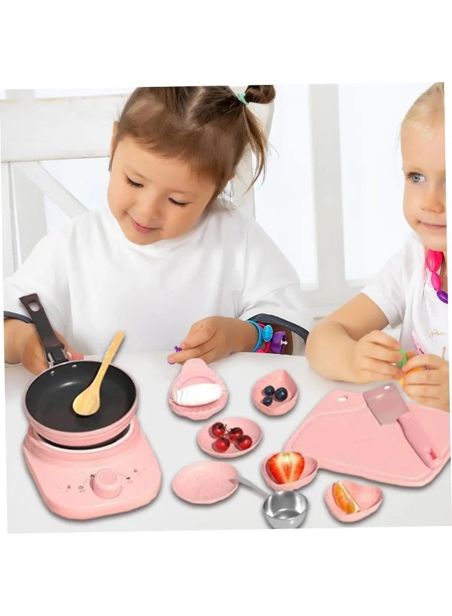22-Piece Mini Kitchen Set for Children – Authentic Cooking Toy with Realistic Accessories, Educational Little Chef Playset for Boys & Girls Ages 4+ - Image 3