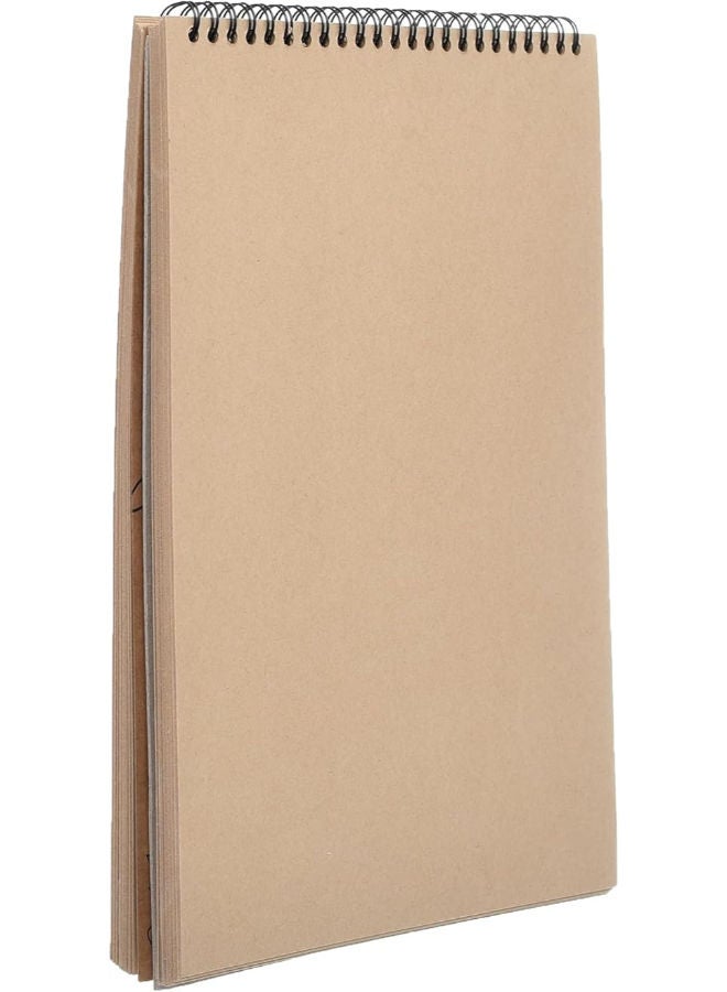 ياسين دفتر رسم حرفي، 30 ورقة A4 مُغلّفة بسلك، 200 جرام للمتر المربع، مناسب لمشاريع فنية احترافية - Image 3