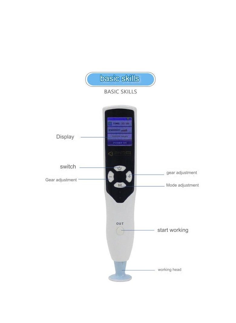 M MIAOYAN - Electric Mole Scanning Pen, Facial Care Ozone Function Beauty Instrument, Portable Plasma Mole Scanning Pen - Image 1