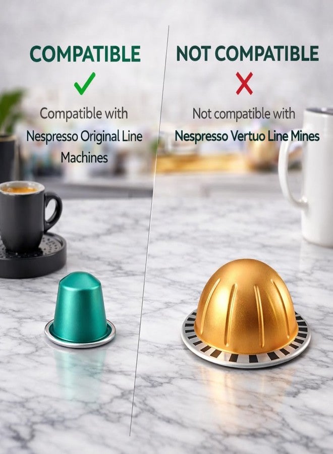 ROSSO CAFFÈ 60 Espresso Coffee Pods for Nespresso Original Machines - Premium Capsule Sampler Variety Pack 6 Flavors, Rich Breakfast to Intense Roasts - Image 2