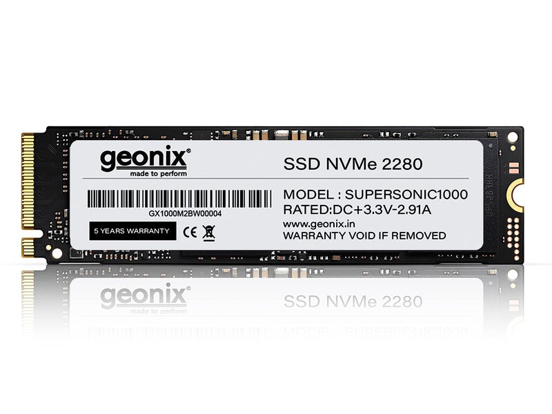 GEONIX 256GB M.2 NVMe SSD, 2280 SATA III (6Gb/s), Read Speed – Up to 2650 Mbps Write Speed – Up to 2000 Mbps, Internal Solid State Drive(SSD), (5 Years Warranty) - Image 1