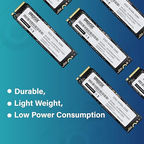 GEONIX 256GB M.2 NVMe SSD, 2280 SATA III (6Gb/s), Read Speed – Up to 2650 Mbps Write Speed – Up to 2000 Mbps, Internal Solid State Drive(SSD), (5 Years Warranty) - Image 5