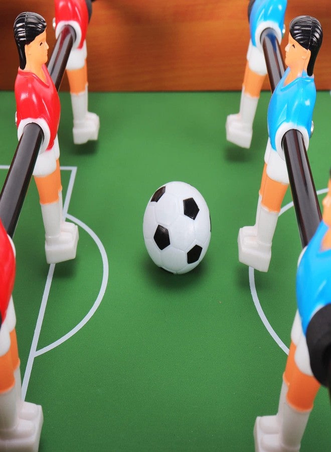 WIN.MAX Mini Foosball Table (Upgrade) 20-Inch Foosball Table Adult Size Top Football/Soccer Game Table Easy to Store - Image 2