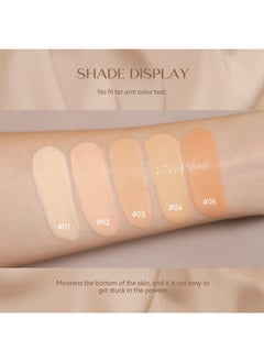 JEMPET Matte Tinted Moisturizer Foundation Primer - 2-IN-1 Hydrating Tinted Cream - Dewy Finish Cream Foundation and Lightweight Face Primer (01, 30ml)  - Image 3