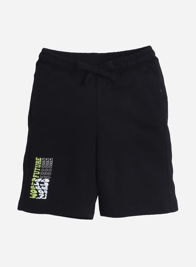 Victor And Jane Boys Football Graphic Print Cotton T-Shirt and Shorts Set - Image 5