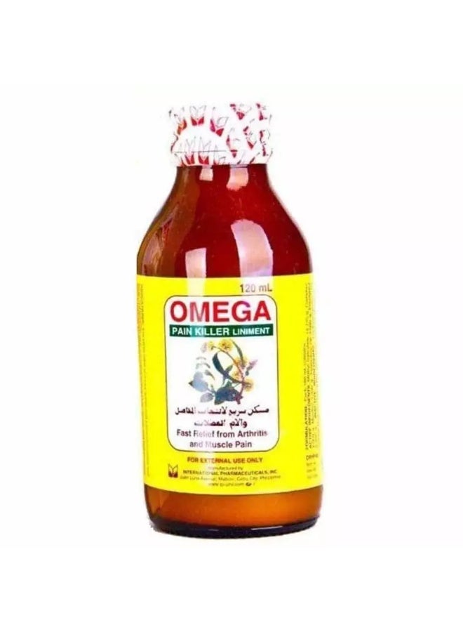 Omega Fast Pain Relief Oil, 120ml - Image 3