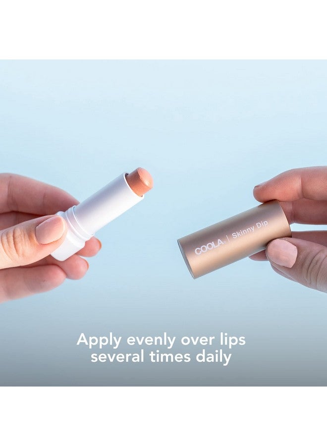 COOLA Organic Tinted Lip Balm & Mineral Sunscreen With Spf 30, Dermatologist Tested Lip Care For Daily Protection, Vegan, Skinny Dip, 0.15 Oz - Image 3