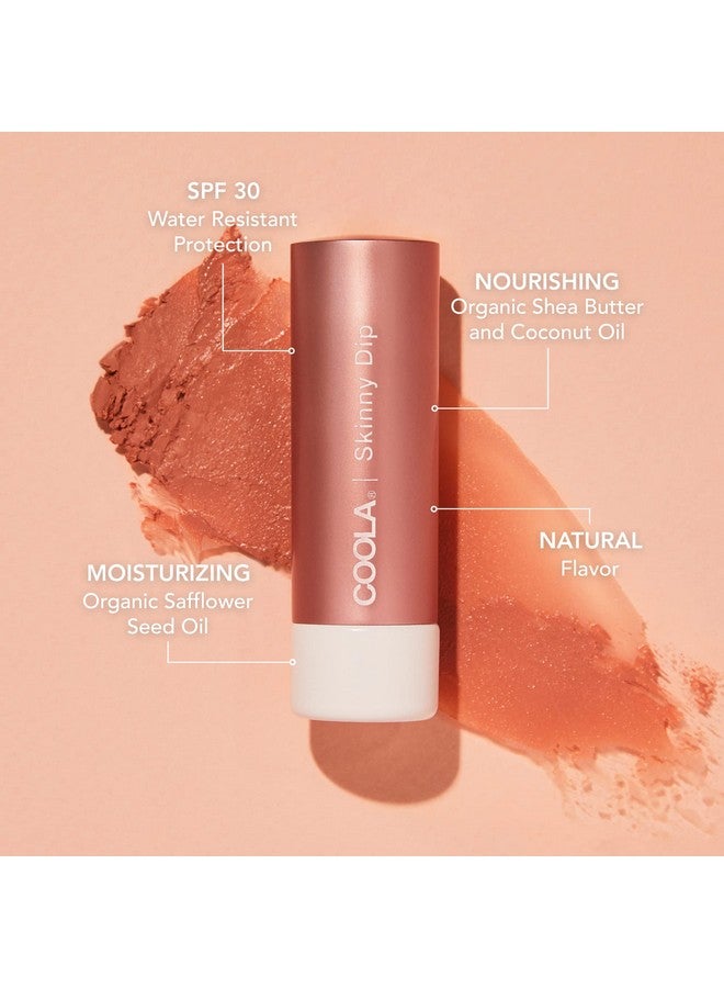 COOLA Organic Tinted Lip Balm & Mineral Sunscreen With Spf 30, Dermatologist Tested Lip Care For Daily Protection, Vegan, Skinny Dip, 0.15 Oz - Image 2