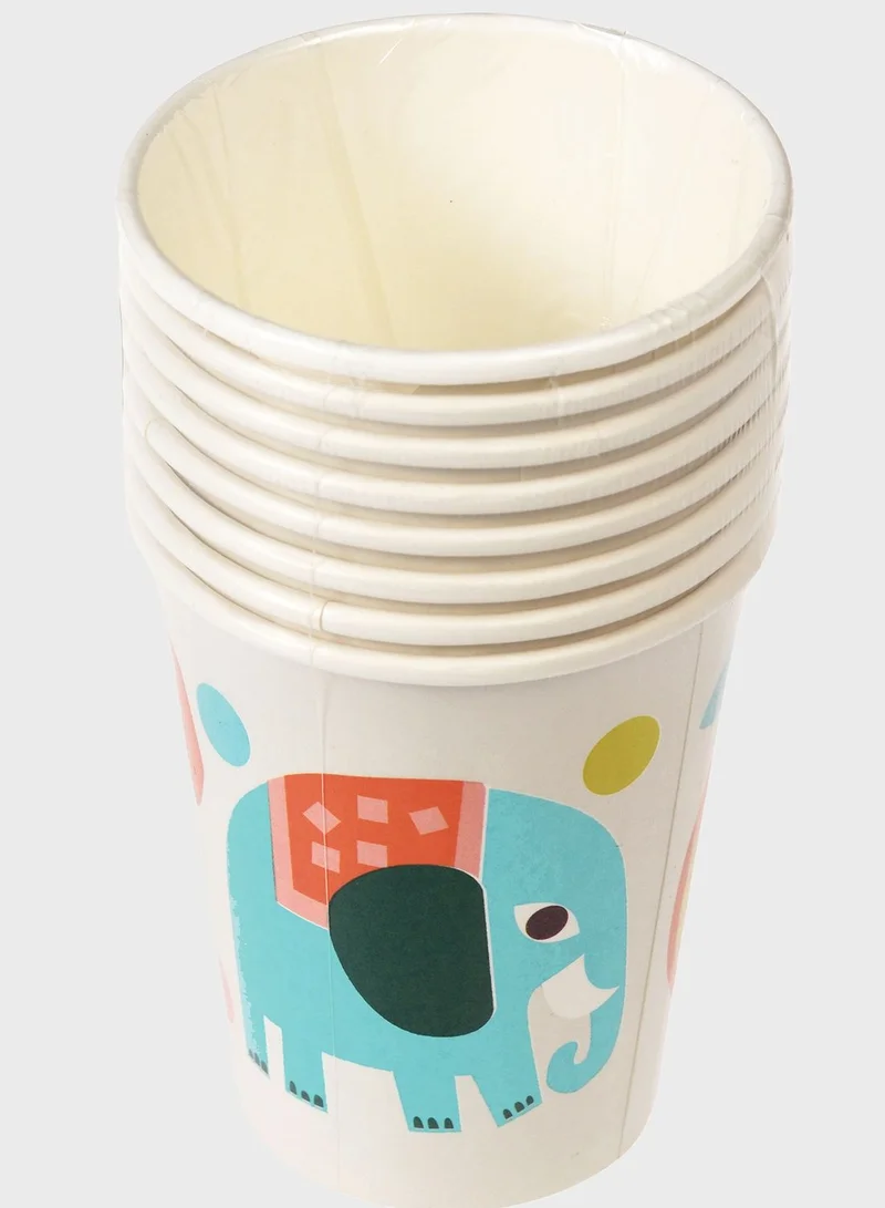 Rex London Wild Wonders Paper Cups (Pack Of 8)