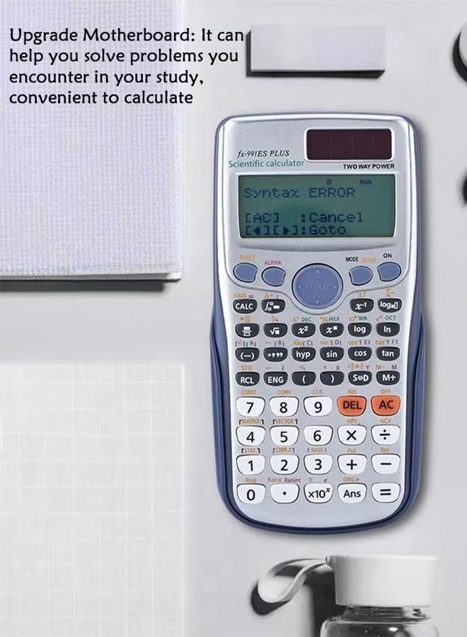 JOYFOCUS FX-991ES Plus Engineering Science 10+2 bit Text Display Solar Energy Science Calculator - Image 5