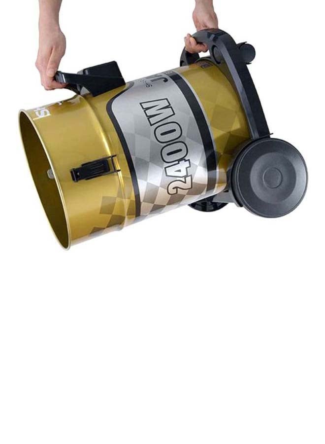 شارب مكنسة كهربائية أسطوانية الشكل 22 L 2400 W EC-CA2422-Z ذهبي/أسود/أبيض - Image 4