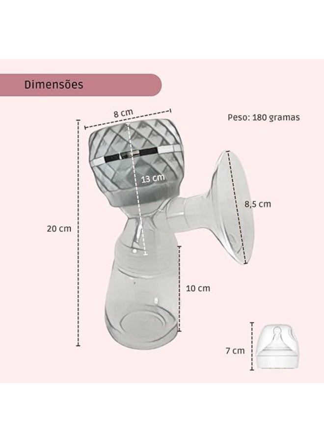 Portable Automatic Electric Breast Pump with 9 Adjustable Modes, Hands-Free Rechargeable Breastfeeding Pump for Comfortable and Efficient Milk Expression - Image 2