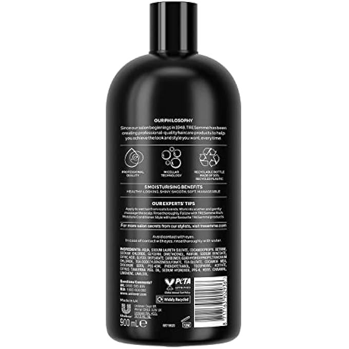 Tresemme RICH MOISTURE SHAMPOO FOR ALL-DAY HYDRATION FOR DRY, DAMAGED HAIR 900 ML - Image 3