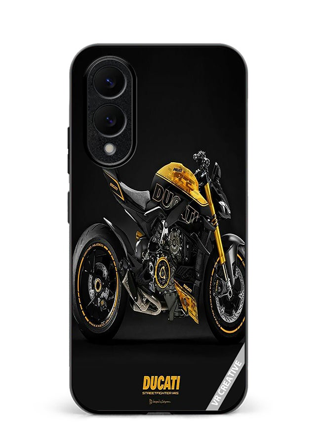 VR CREATIVE Protective Case Cover For Samsung Galaxy S25 Edge Ducati Design Multicolour