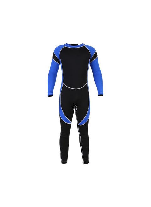Kids Neoprene Scuba One piece Diving Snorkeling Wet Suit Long Sleeve Surfing Swimwear (4)