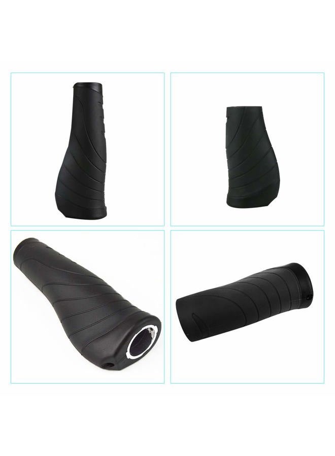 Allnice Bike Handlebar Grips Comfort Bike Grips Fit for 22.2mm Bicycle Handlebar (Black) (AB) - Image 5