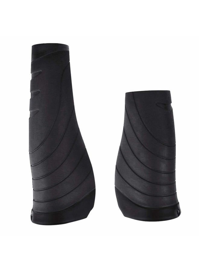 Allnice Bike Handlebar Grips Comfort Bike Grips Fit for 22.2mm Bicycle Handlebar (Black) (AB) - Image 1