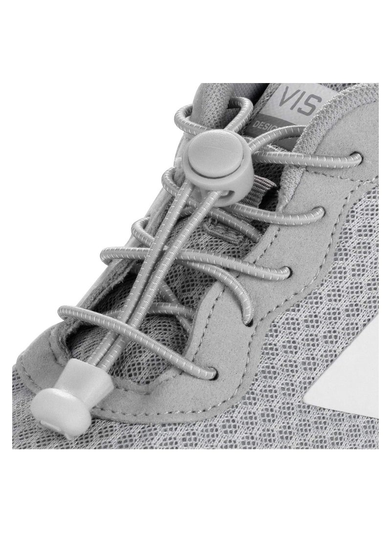 No Tie Shoelaces, 4 Pairs Elastic Lock Shoe Laces for Kids Adults Women Men - Image 5