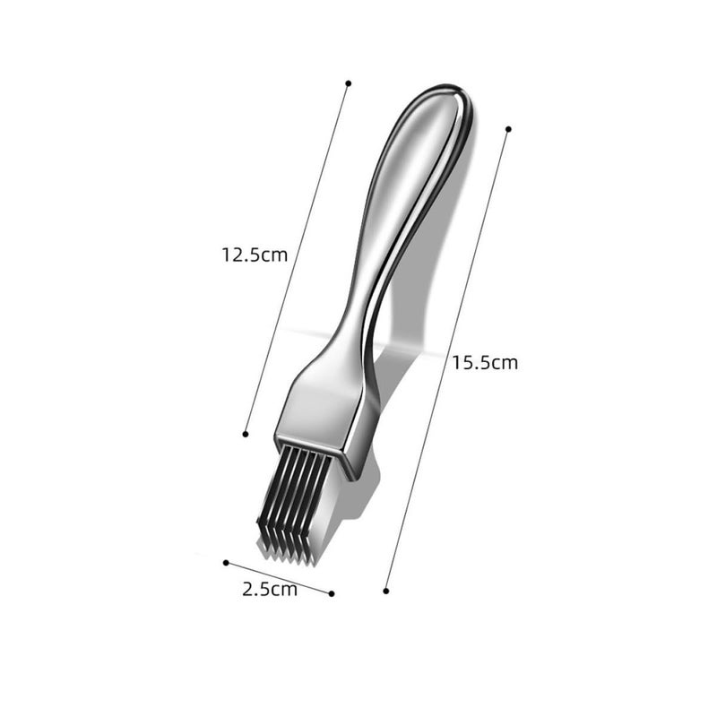 Optimized Doitool Stainless Steel Scallion Shredder Multifunctional Onion Slicer Vegetable Cutter Eating Tool Kitchen Food Preparation Accessory For Cooking Slicing Green - Image 3