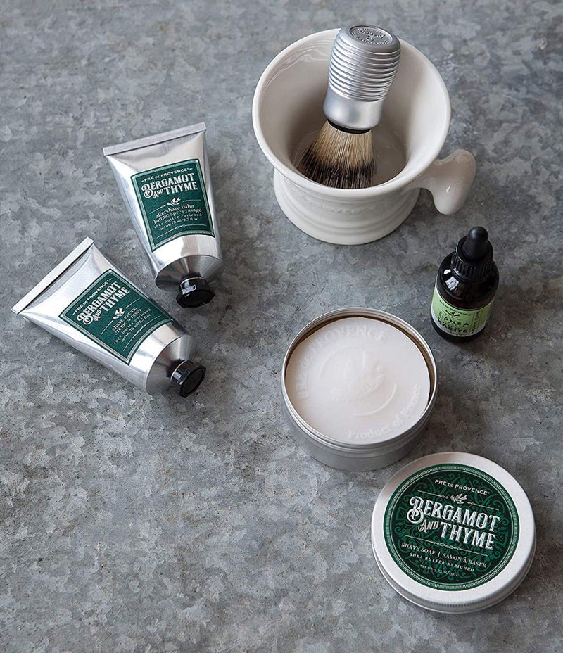Pre de Provence Bergamot & Thyme Men's Fragrance Collection, Shave Cream, 75 ML - Image 5