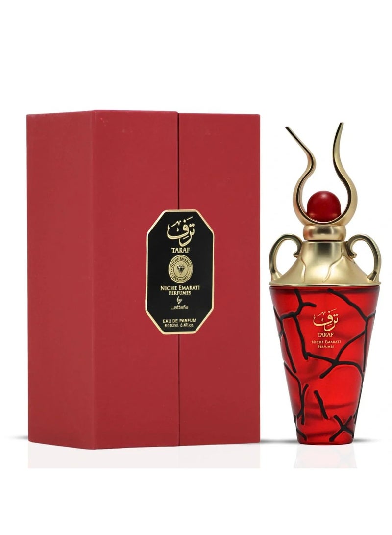 Lattafa NICHE EMARATI Taraf Eau de Parfum - 100ml | Luxurious Unisex Fragrance with Berries, White Florals & Musk - Image 2