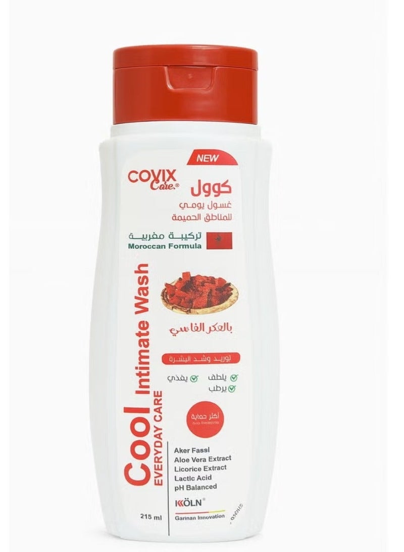 كوفيكس كير غسول كير كول للمناطق الحساسة للعناية اليومية بخلاصة عكر فاسي - 215 مل - Image 1