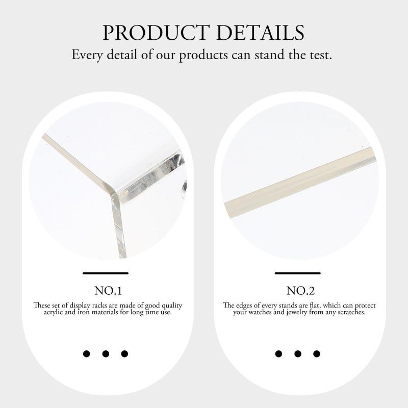 Ergonomic Monitor Riser Stand with Storage Space Saving Desktop Organizer for Computer Monitor - Image 3