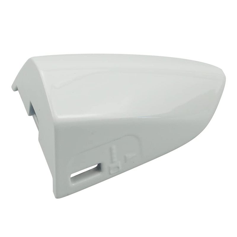 RLBHILON Driver Side Door Handle Cap Compatible with Ford Mustang 2015 to 2020 Year FR3Z63218A15ACPTM FR3Z63218A15AAPTM White Color