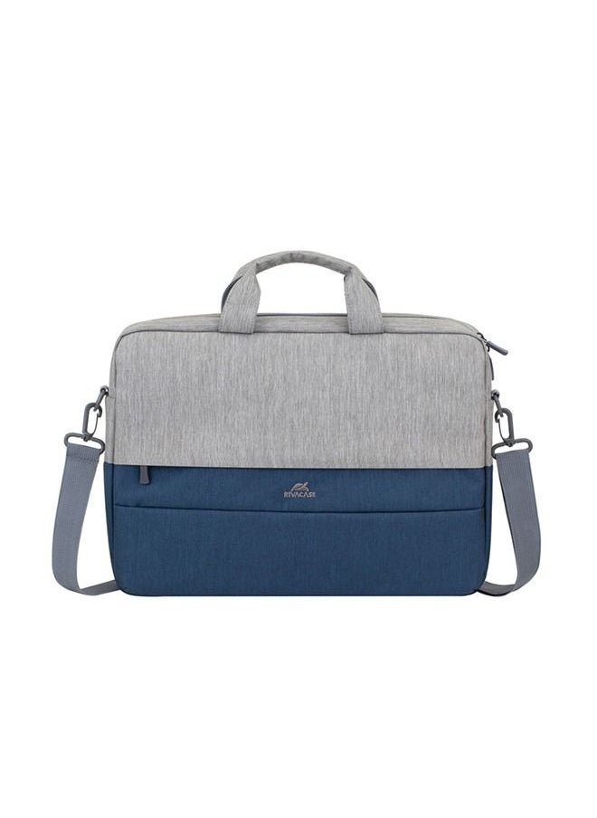 RivaCase - RivaCase 7532 Grey/Dark Blue Anti-Theft Laptop Bag 15.6'' - Image 1