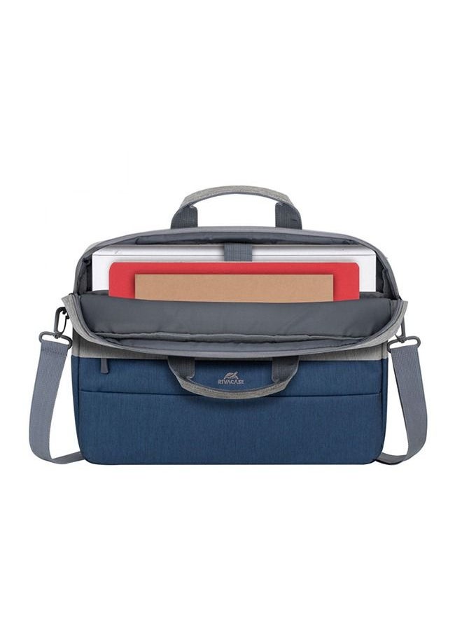 RivaCase - RivaCase 7532 Grey/Dark Blue Anti-Theft Laptop Bag 15.6'' - Image 1