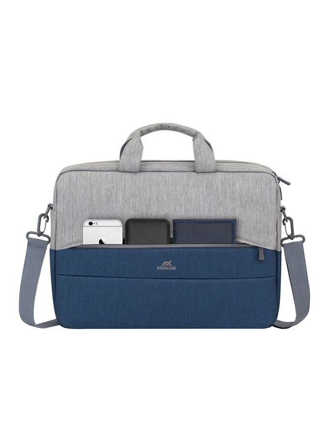 RivaCase - RivaCase 7532 Grey/Dark Blue Anti-Theft Laptop Bag 15.6'' - Image 1
