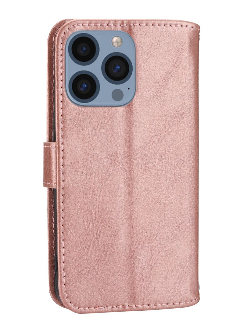 Suteni غطاء قابل للطي مع فتحات بطاقات جلدية لهاتف آيفون - Image 2