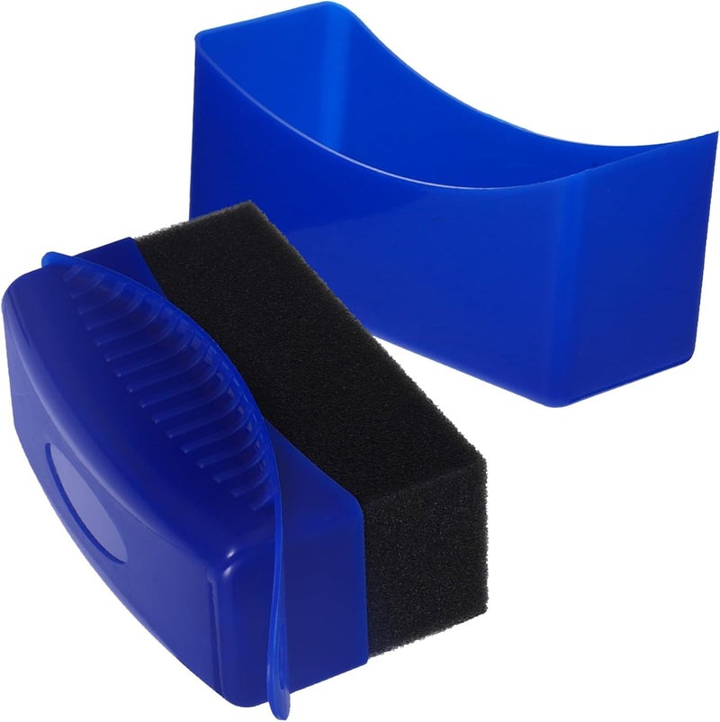 Blue Car Wax Applicator Pad Tire Shine Polishing Pad Multi Purpose Cleaning Tool - Image 1