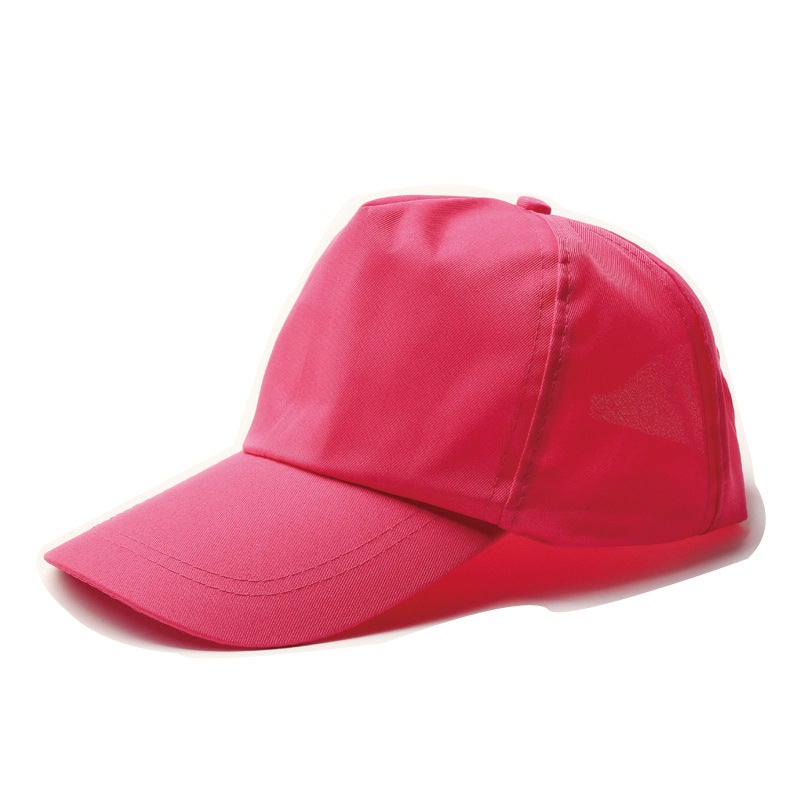 Custom Logo Baseball Cap Sun Protection Travel Hat for Students Volunteers - Image 3