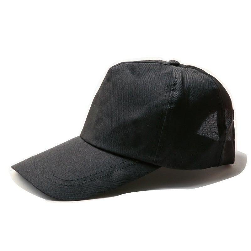 Custom Logo Baseball Cap Sun Protection Travel Hat for Students Volunteers - Image 2