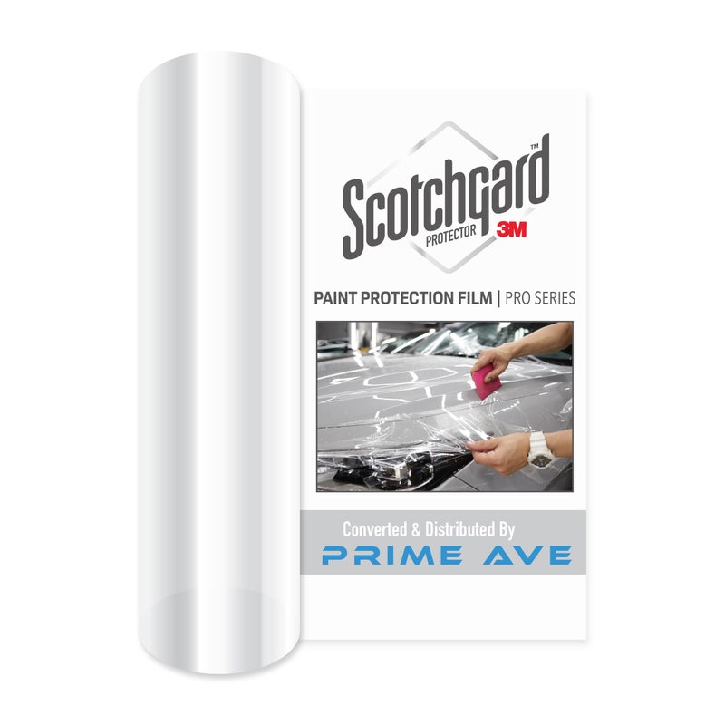 Prime Ave 3M Clear Paint Protection Film 8 mil PPF Vinyl Wrap with SelfHealing Technology UV Protection NonYellowing Scratch Resistant Glossy Finish 12 x 12in - Image 3