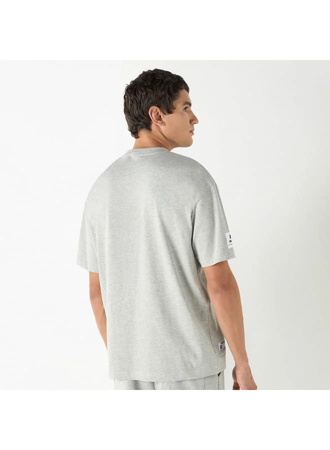 STARTER Starter Printed T-shirt with Crew Neck and Short Sleeves